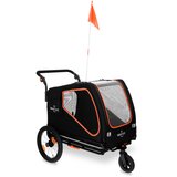 Nomad Tales Spirit kolesarska prikolica, v barvi ebenovine/mandarine - D 145 x Š 72 x V 102 cm, do 45 kg | shoptok.hr