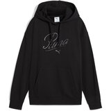 Puma Ženski duks ESS Script Comfort Hoodie TR, Crni | ePonuda.com