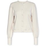Y.a.s Plašči YAS Noos Fonny Cardigan - Birch Bela Cene