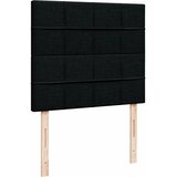  Krevet s oprugama i madracem crni 120 x 200cm od tkanine | shoptok.hr