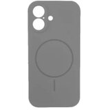 Silikonska futrola Magsafe LUX Iphone 17 SIVA  Silikonska futrola Magsafe LUX Iphone 17 SIVA Slike