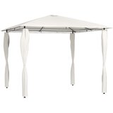  Sjenica s navlakama za stupove 3 x 3 x 2,6 m krem 160 g/m² | shoptok.hr
