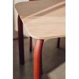 noo.ma Blagovaonski stol s pločom stola u dekoru hrasta 80x140 cm Meko – | shoptok.hr