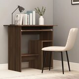 vidaXL Radni stol boja smeđeg hrasta 80x45x74 cm od konstruiranog drva | shoptok.hr