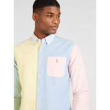 Polo Ralph Lauren Košulja svijetloplava / svijetložuta / menta / rosé | shoptok.hr