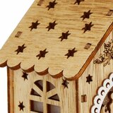 springos Božićna Dekoracija - Smeđe-Bijela, 6 x 9 cm | shoptok.hr