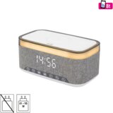 Home Sat sa alarmom, FM, 2 x 5 w Bluetooth, Qi punjenje, Led zaslon, LTCR06 | Eponuda.ba