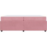  Krevetna konstrukcija s madracem Ružičasta 200 x 200 cm tkanina | shoptok.hr