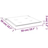  Blazine za stole 4 pcs Zelena in Bela 50 x 50 x 4 cm, (5000202314) | Shoptok.si