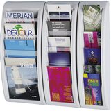 Paperflow Stensko držalo za prospekte, 5 predelkov za format DIN A5, črna, DE 2 kosa | Shoptok.si