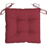  Jastuci za stolice 6 kom boja vina 40x40x7 cm tkanina Oxford | shoptok.hr