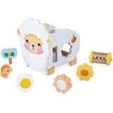Janod Multi-Activity Sheep aktivnostna igrača iz lesa 12m+ 1 kos | Shoptok.si