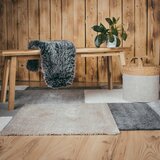 XXXL ravno tkana preproga my frisco 160/230 cm tkano siva | Shoptok.si