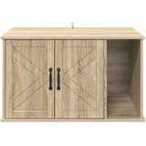 vidaXL Mačja Kuća Sonoma 85 x 55 x 50 cm Konstruirano drvo | shoptok.hr