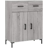 Maison Chic Komoda - Predalnik siva sonoma 69,5x34x90 cm inženirski les, (21717916) | Shoptok.si