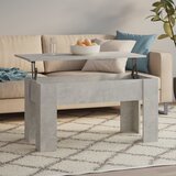vidaXL Stolić za kavu boja betona 101x49x52 cm konstruirano drvo | shoptok.hr