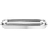 Steelpan Nizek pekač 40x28cm / pravokoten / inox, (20928669)