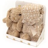 Bbo set plišana igračka + ćebence Rabbit Brown | ePonuda.com