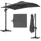 Vrt Terasni senčnik 250 x 250 cm - sive barve | Shoptok.si