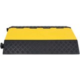 vidaXL Rampa za zaštitu kabela s 2 kanala 90 cm gumena | shoptok.hr