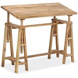  Stol za crtanje od masivnog drva manga 116 x 50 x 76 cm | shoptok.hr
