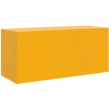 TV ormarić boja senfa 99 x 39 x 44 cm čelični | shoptok.hr