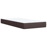  Boxspring krevet s madracem Tamno smeđa 80 x 200 cm Tkanina - Tamno smeđa 80 x 200 cm Dizajn linija | shoptok.hr