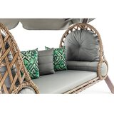 Hanah home Baštenska trostruka ljuljaška stolica Saltanat Grey | ePonuda.com