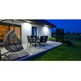 Esschert Design Črn kovinski balkonski zastor 100x186 cm Birds – | Shoptok.si