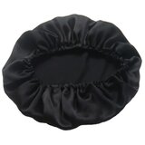 INF Svilena spalna kapa za dolge lase - Zračna svilena kapa za lase Black, (21749041) | Shoptok.si