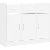 Maison Chic Komoda - Predalnik bela 91x28x75 cm inženirski les, (21715876) Cene