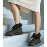  Green insulated snow boots with welt Caellita Cijene