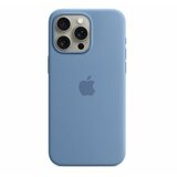 Apple iphone 15 pro max silicone case w magsafe - winter blue (mt1y3zm/a) Cene