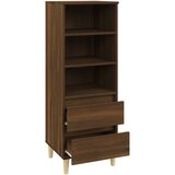  Visoka komoda boja hrasta 40x36x110 cm od konstruiranog drva | Eponuda.com