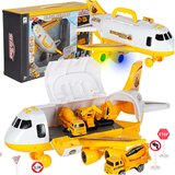  Transportno letalo + 3 gradbena vozila - Rojstni dan - Za 3+ let | Shoptok.si
