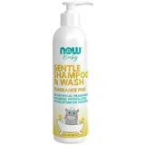 Nježni dječji šampon i gel za tuširanje NOW Baby (237 ml)