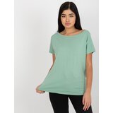 Fashion Hunters Women's T-Shirt Fire - Green Cene