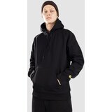 Carhartt WIP Chase Pulover s kapuco black / gold Cene