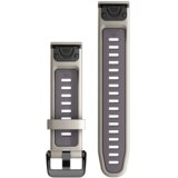 Garmin QuickFit 20 remen za sat, silikon svijetle boje pijeska/tamnoljubičaste boje | shoptok.hr