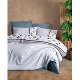 Lessentiel Maison Posteljina za dva kreveta 100% pamuk, 200x220cm, 240x260cm, 4 jastučnice, siva | Eponuda.ba