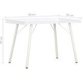  Radni stol bijeli 90 x 50 x 79 cm | shoptok.hr