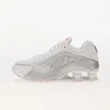 Nike W Shox R4 White/ White-Metallic Silver-Max Orange