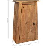  Kopalniška garnitura 5-delna trdna reciklirana borovina | Shoptok.si