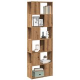 vidaXL Knjižna omara/razdelilnik sob Artisan Oak 60x24x186 cm Cene