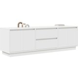 vidaXL TV ormarić s LED svjetlima bijeli 160,5x41x50 cm | shoptok.hr