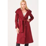 Dewberry Z6679 LADIES COAT-BURGUNDY | ePonuda.com