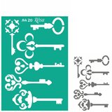 Rosa Samoljepljiva šablona Talent A4 - uzorak br. 20 | shoptok.hr