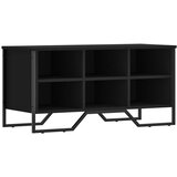 Ormarić za cipele crni 90 x 38 x 45,5 cm od konstruiranog drva | Eponuda.ba