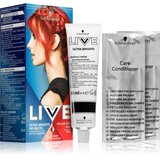 Schwarzkopf LIVE Ultra Brights or Pastel semi permanentna barva za lase odtenek 092 Pillar Box Red Cene