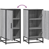  Komoda boja hrasta sonome 35,5x35x76 cm konstruirano drvo metal | shoptok.hr